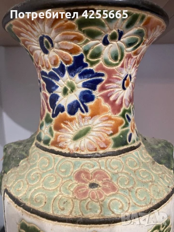 Стара китайска порцеланова ваза, снимка 3 - Антикварни и старинни предмети - 50457731