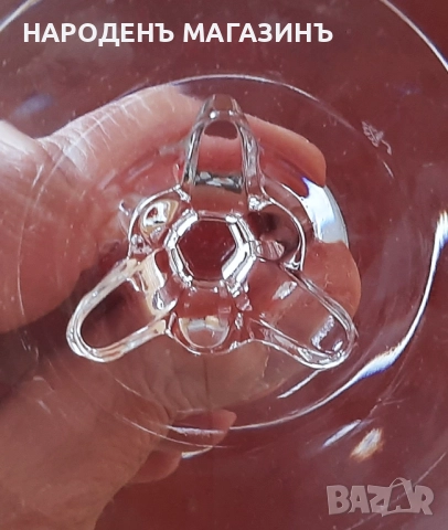 NACHTMANN – Немски кристал сервиз Кристални чаши за вино 6 броя  , снимка 11 - Други ценни предмети - 52877511