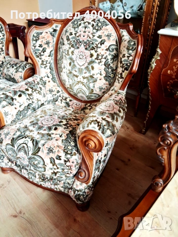 Диван с кресла, снимка 3 - Дивани и мека мебел - 53573984