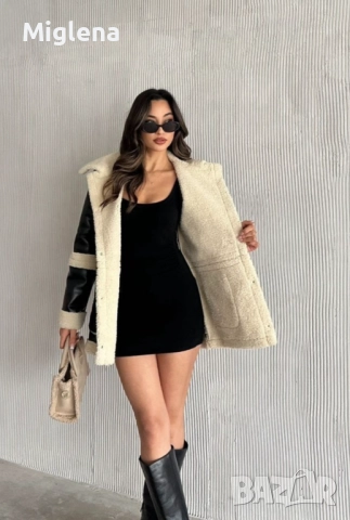 Дамско яке с каракул , снимка 6 - Палта, манта - 51892734