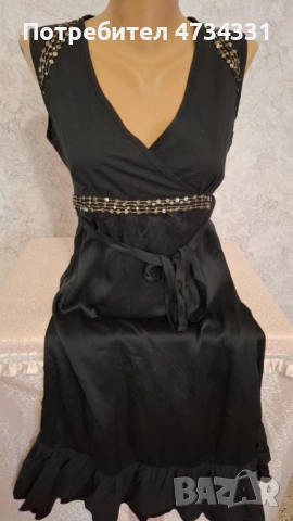 Рокля копринена