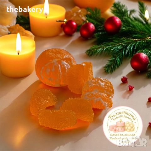 Сапунчета ,,Мандарина”-идеалният подарък за празниците