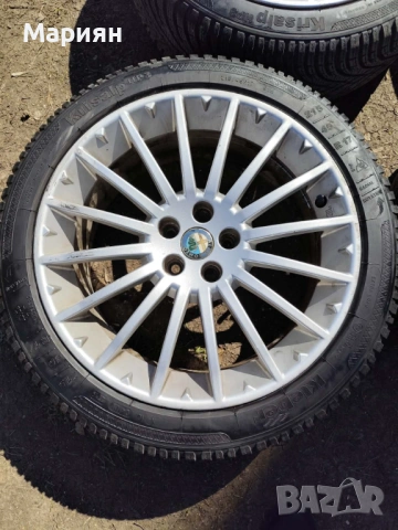 Джанти с гуми за Алфа Ромео 5*98 R17 215/45/17, снимка 2 - Гуми и джанти - 53922124