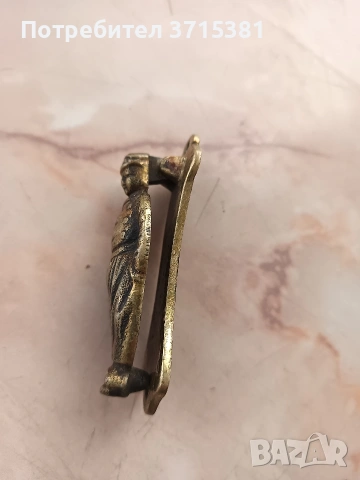 Бронзово чукало за врата, снимка 8 - Антикварни и старинни предмети - 53657672