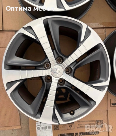 Оригинални джанти 18 за Peugeot , снимка 3 - Гуми и джанти - 54264667