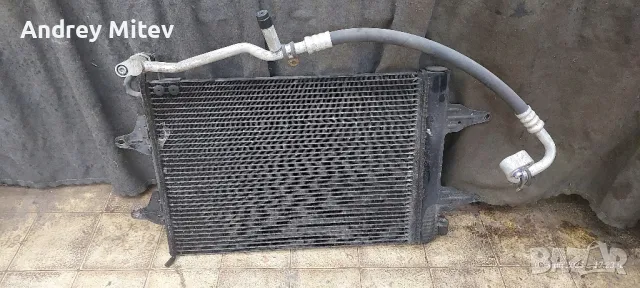 Климатичен радиатор и перка за Шкода Фабия МК1, снимка 2 - Части - 50262996