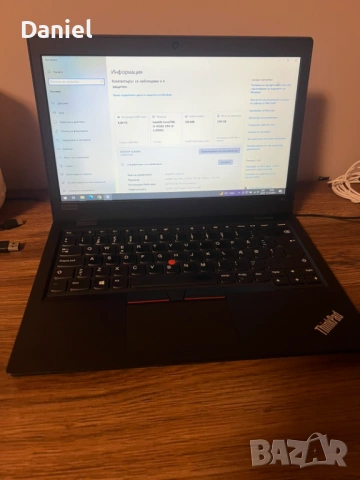 Лаптоп Lenovo l380/ i3-8130U/ 8gb ddr4
