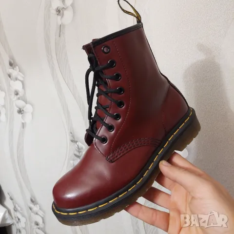 DR. MARTENS 1460 номер 36  кубинки  боти / ботуши, снимка 14 - Дамски боти - 48118351