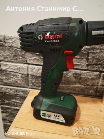 Bosh easy drill 12 v винтоверт 