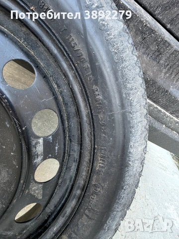 Резервна гума 115/90R16, снимка 4 - Гуми и джанти - 53750549