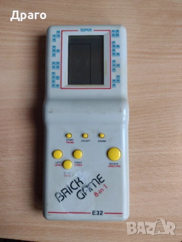 Ретро тетрис игра Е 32