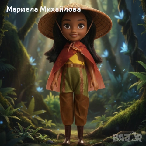 Кукла Рая със шапка и музика – Коледен подарък, който носи радост и магия.