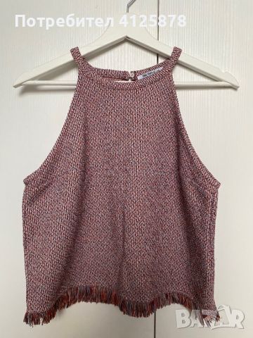 Halter top Zara потниче, снимка 1 - Потници - 46145414