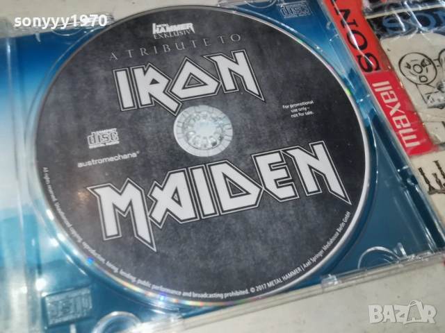 IRON MAIDEN CD-ВНОС GERMANY 1303261329H2E6R, снимка 2 - CD дискове - 53825295