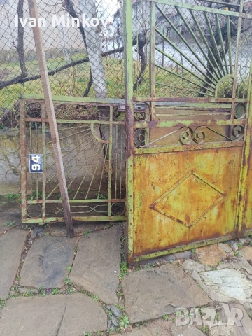 Масивна Порта 180/200 и Ограда с Орнаменти 15м., снимка 8 - Огради и мрежи - 52827966
