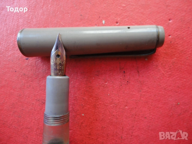 Писалка Omar 14 cts Gold plated , снимка 5 - Колекции - 54098152