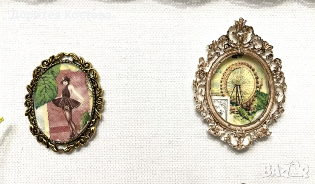 Красива украса за стена с миниатюри , снимка 7 - Декорация за дома - 53291159