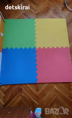 Постелка - пъзел за игра 120/120см  , снимка 4 - Други - 25349282