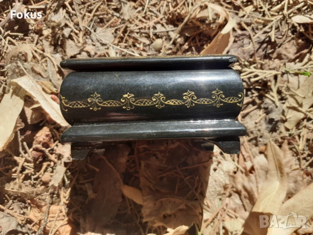 Уникална руска малка лакова кутия рисувана сцена от приказка, снимка 5 - Антикварни и старинни предмети - 51301360