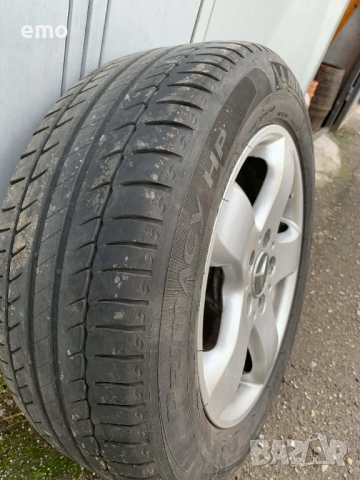джанти с гуми за мерцедес 225 55 R16 цола, снимка 3 - Гуми и джанти - 53996417