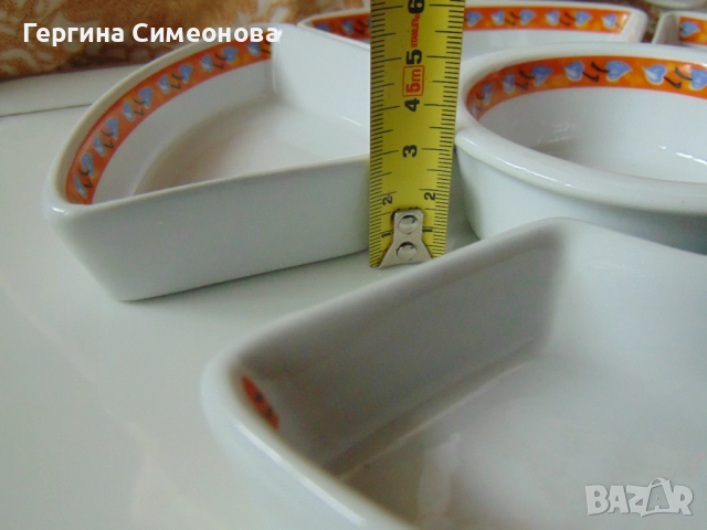 Комплект за сервиране, снимка 3 - Чинии - 52553205