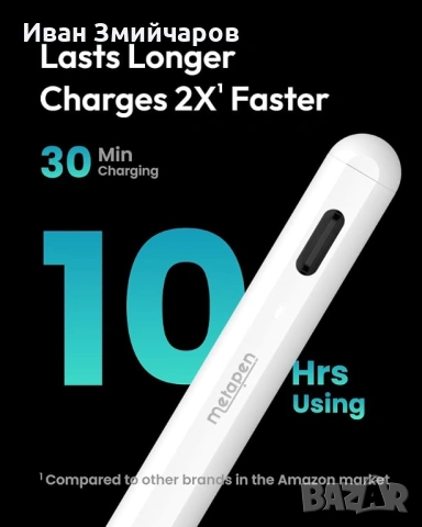 “MetaPen” A8 писалка за iPad, снимка 5 - Аксесоари за Apple - 53304154