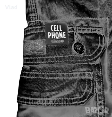 Мъжки къси карго панталони, снимка 6 - Къси панталони - 49881903