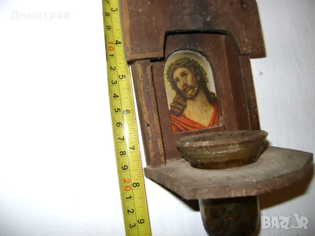 Стар иконостас , снимка 2 - Антикварни и старинни предмети - 50095536