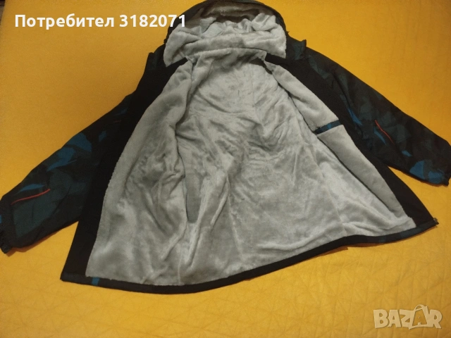 3XL зимно яке с качулка и топла мека подплата, снимка 11 - Якета - 52982342