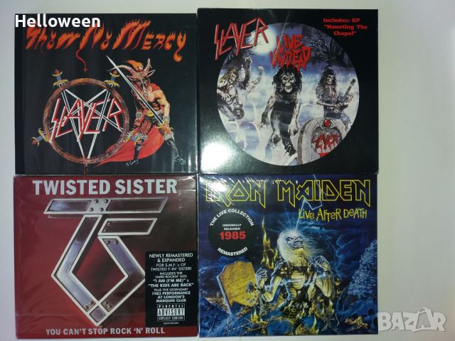 Оригинални дискове Metallica, Slayer, Testament, Overkill, снимка 2 - CD дискове - 45269726