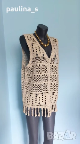 Четири различни броя / Винтидж туника или наметка, изработка на една кука , снимка 3 - Туники - 50990324