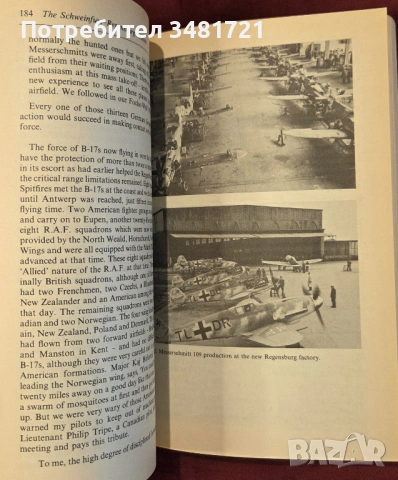 Американските бомбардировки в Германия 1943 / The Schweinfurt-Regensburg Mission, снимка 9 - Художествена литература - 54168038