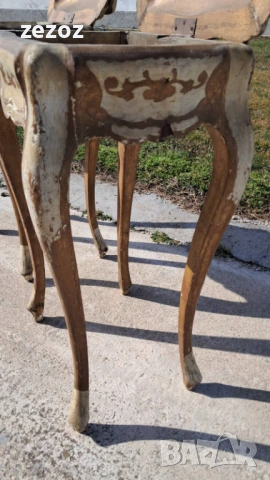 Ретро кутии на крака италиански, снимка 9 - Шкафове - 53767903