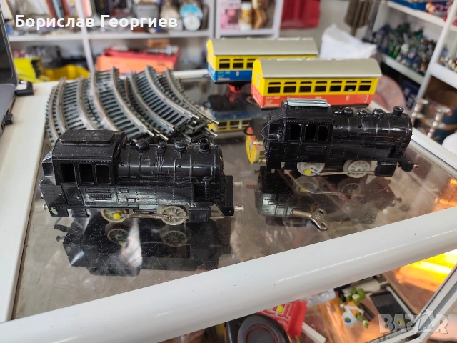 Стара механична играчка влак влакче, снимка 7 - Колекции - 53971999