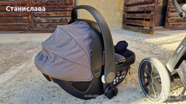 Комбинирана бебешка количка Kikka Boo Modena , снимка 4 - Детски колички - 53874633