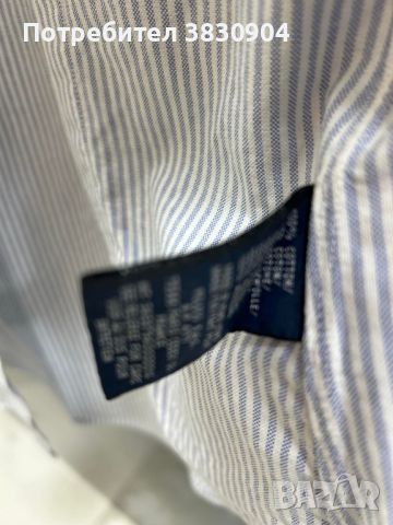 Риза с дълъг ръкав Ralph Lauren, размер US 12 или L, снимка 14 - Ризи - 45389437