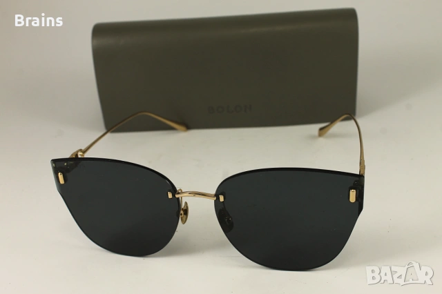 Луксозни Дамски Слънчеви Очила BOLON Златиста Рамка
