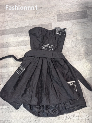 Черна рокля , снимка 5 - Рокли - 52515716