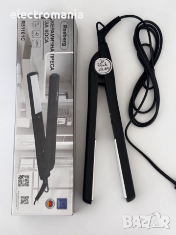 преса за коса, Rosberg' R51101C, снимка 5 - Преси за коса - 43162311