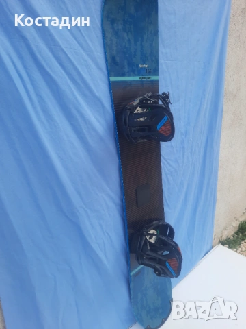 сноуборд  Elan Explore Plus R +автомати 165см. , снимка 6 - Зимни спортове - 53066835