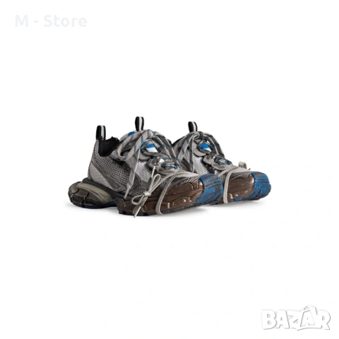 Balenciaga 3XL 'Worn-out in Grey', снимка 2 - Маратонки - 54192252