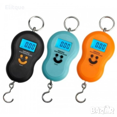 Преносим електронен кантар, до 50 кг, ръчен, снимка 7 - Други стоки за дома - 52901438