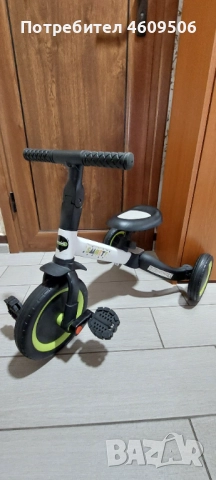 CHIPOLINO Триколка 2в1 СМАРТИ ЛАЙМ, снимка 1