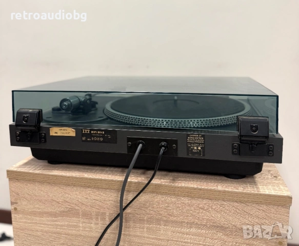 🔈Ретро грамофон ITT 8012 - direct drive 🔈, снимка 6 - Грамофони - 54090850