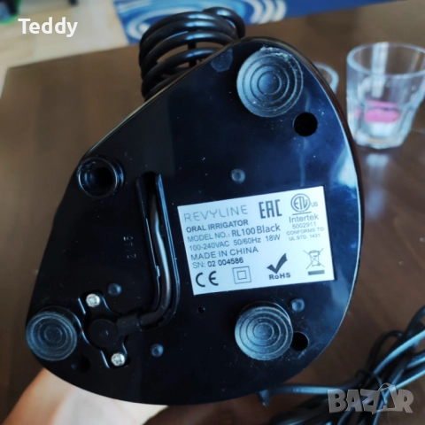Зъбен душ Revyline RL 100 Black , орален иригатор за цялото семейство, снимка 7 - Други - 51702053