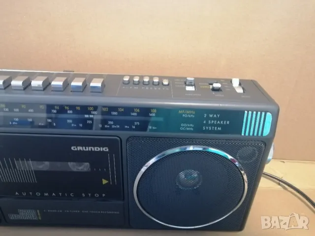 Радиокасетофон GRUNDIG RR 455A, снимка 5 - Радиокасетофони, транзистори - 49267019