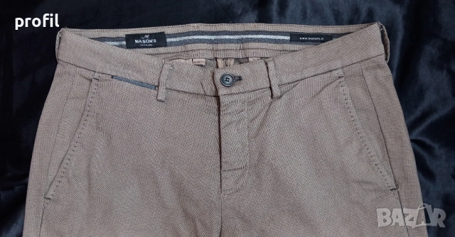 Mason's Torino Ocean S/M 46 мъжки панталон, снимка 3 - Панталони - 51964360