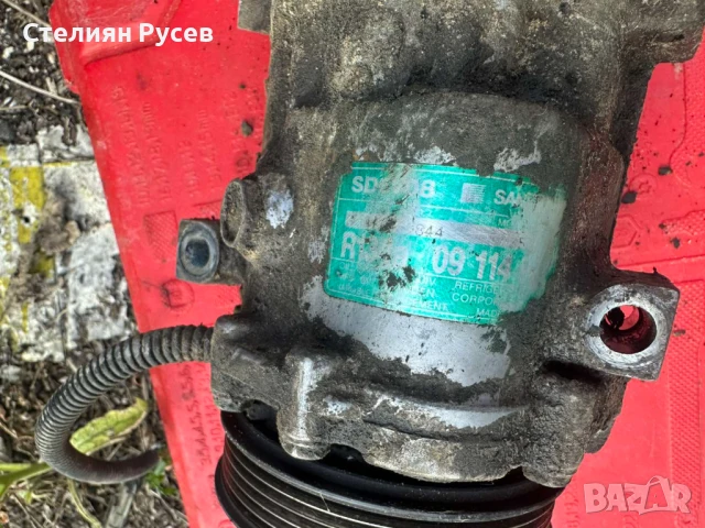 компресор за климатик за за opel corsa B 1.2i БЕНЗИН -цена 45 лв  -демонтиран 24,06,25г - при подава, снимка 4 - Части - 50783691