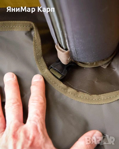 Шатра с надуваема рамка Fox Air Frame Social Shelter 2.5m x 2.5m, снимка 5 - Палатки - 53808242