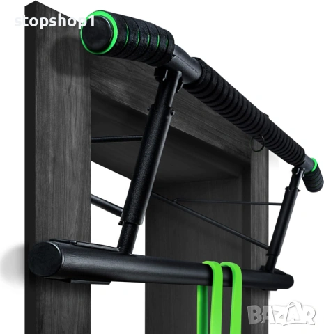 лост за набирания – Здрав лост за набирания [до 200 кг] – Лонт за врата без монтаж – 20 см по-висока